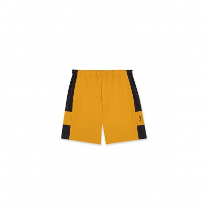 YSL CASSANDRE BERMUDA SHORTS IN COTTON 858566YZ9GA7600